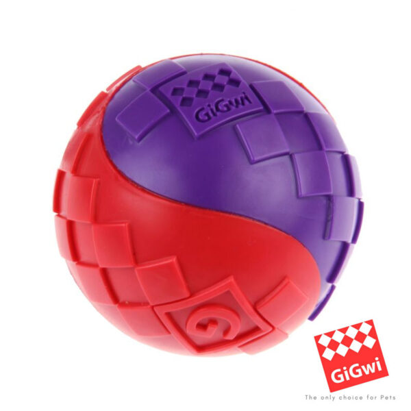 GiGwi pallo on kestävä ja vinkuva koiran lelu.