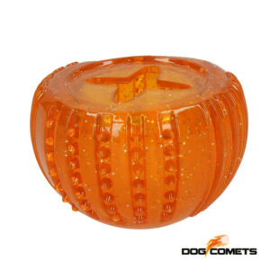 Koiran kestävästä kumiseoksesta valmistettu aktivointilelu.