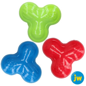 JW lelussa on kolme eri äänistä vinkua, koiraa viihdyttämään.