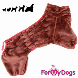 Lämmin ja pehmeä uros koiran haalari.