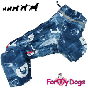 Lämmin haalari pienehkölle koiralle.