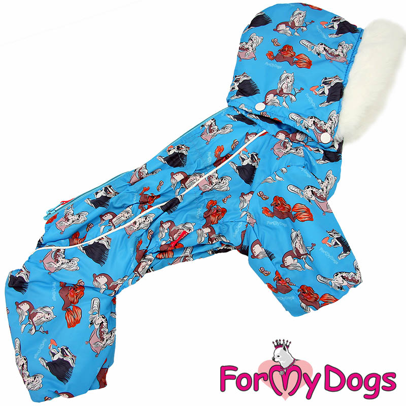 ForMyDogs talvihaalari uros koiralle, silkkimäisellä vuorikankaalla - Image 2