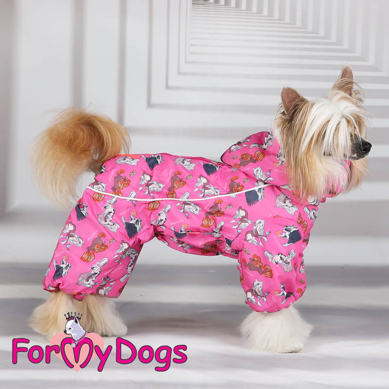 ForMyDogs talvihaalari narttu koiralle, silkkimäisellä vuorikankaalla - Image 4
