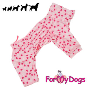 ForMyDogs Paws kesähaalari tyttö koiralle, vaaleanpunainen
