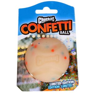Chuckit! koiran pallo on kestävää kumiseosta.