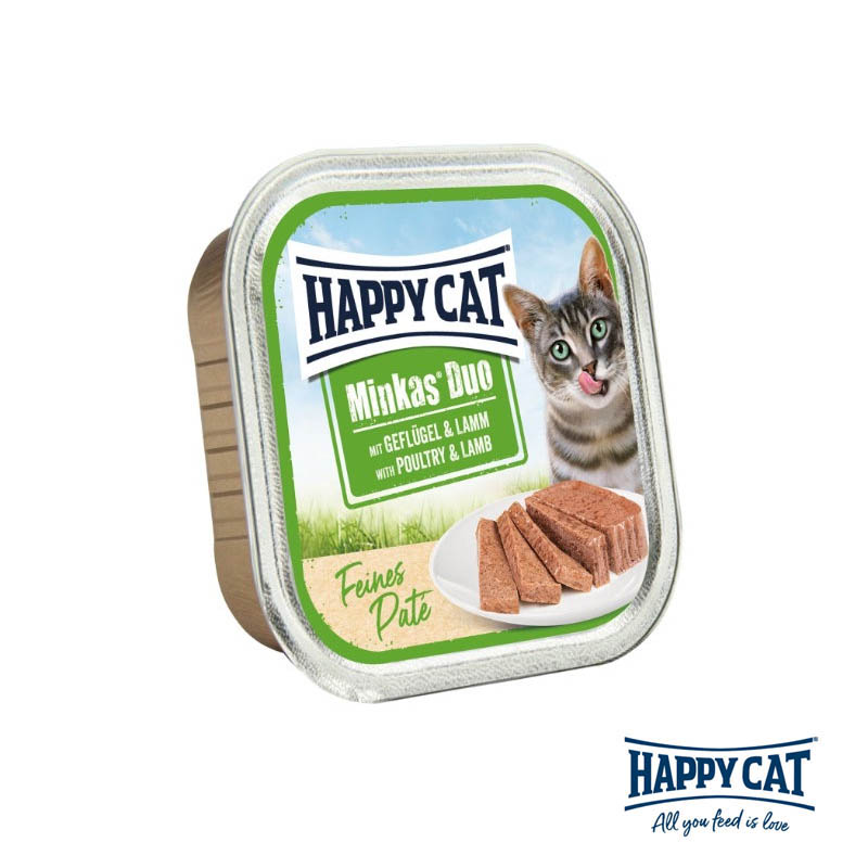 Happy Cat Siipikarja & Lammas patee, 100g